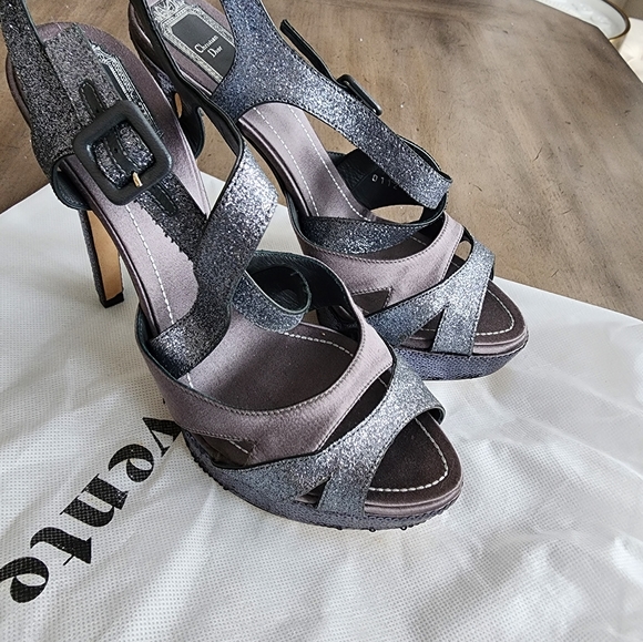 Christian Dior Sparkle Sandals - Picture 2 of 6